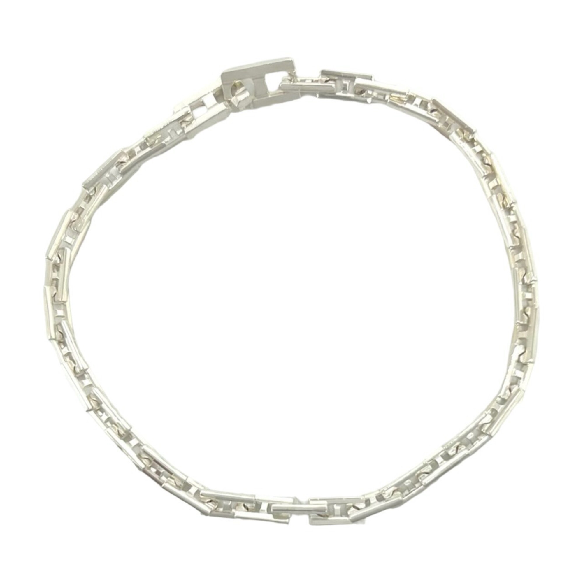 HERMES Vintage Hercules MM Bracelet, Sterling Silver 925, Accessory, Silver, Item Number 26422