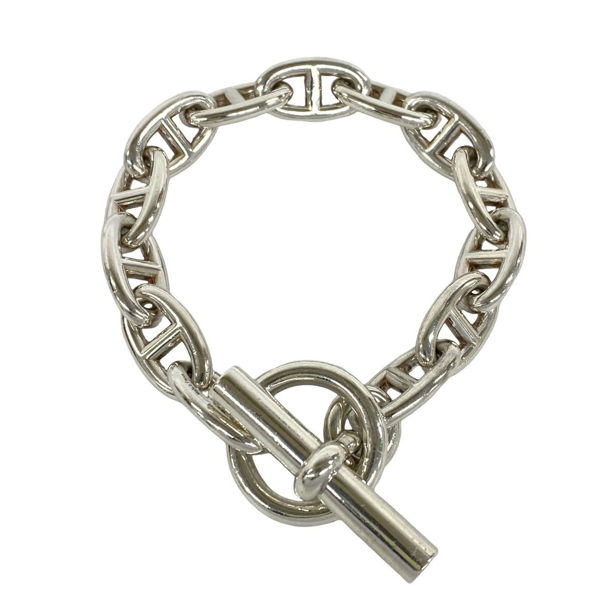 HERMES Chaine d\'Ancre GM 13-link bracelet, sterling silver (925), accessory, silver, item number 57