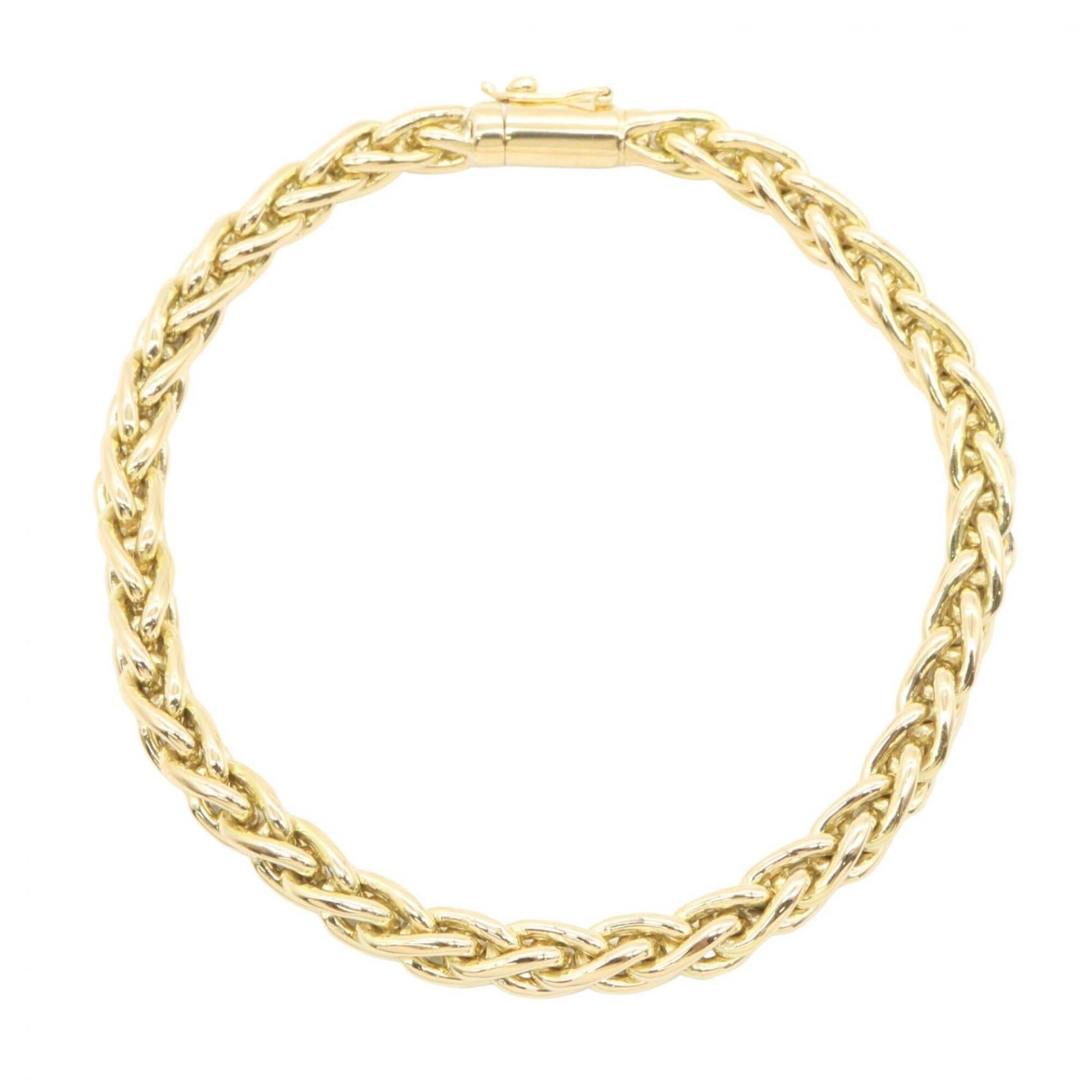 Bulgari BVLGARI Bracelet, 18K (Yellow Gold), Men\'s and Women\'s, Gold Tone