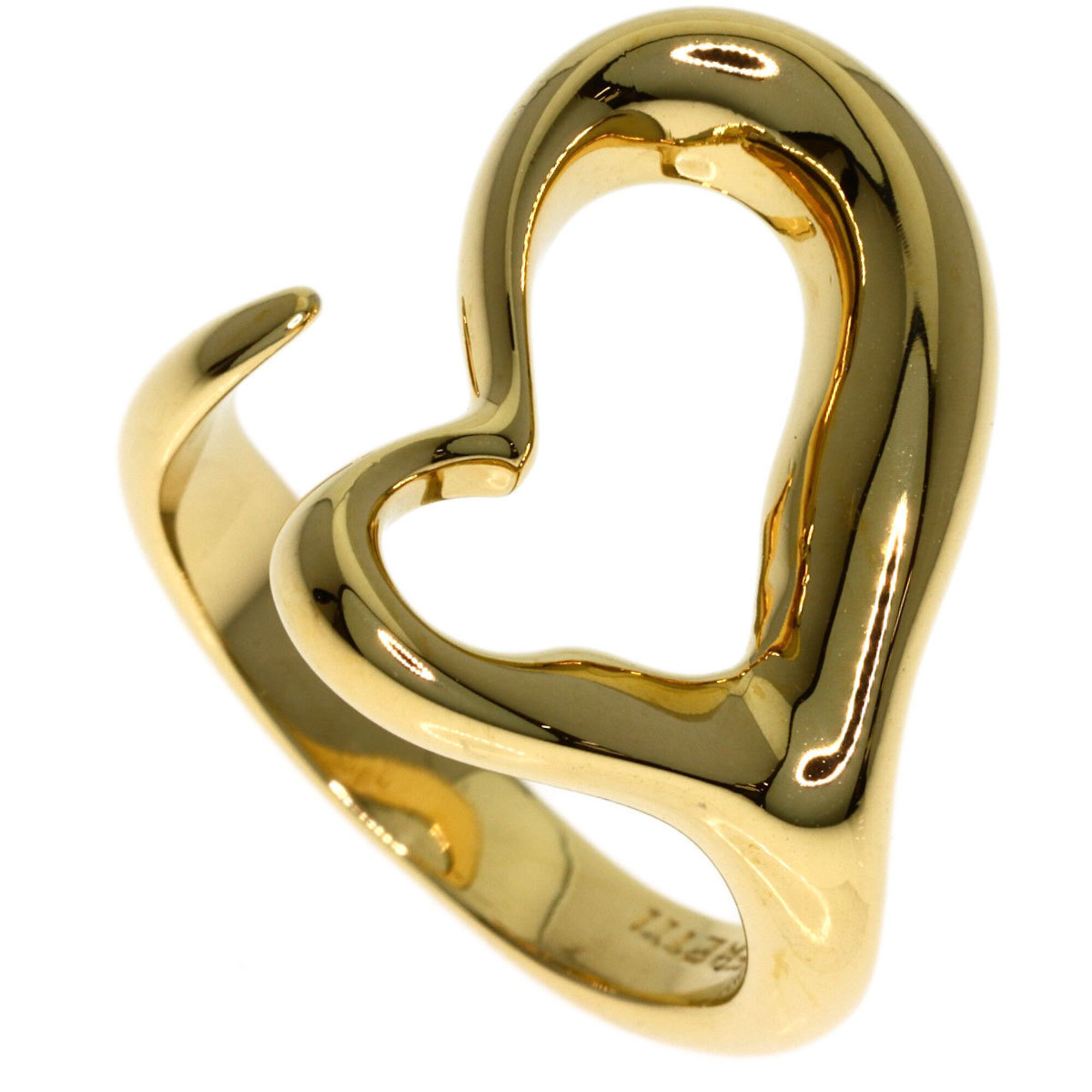 Tiffany & Co. Open Heart Ring, 18K Yellow Gold, Women\'s.