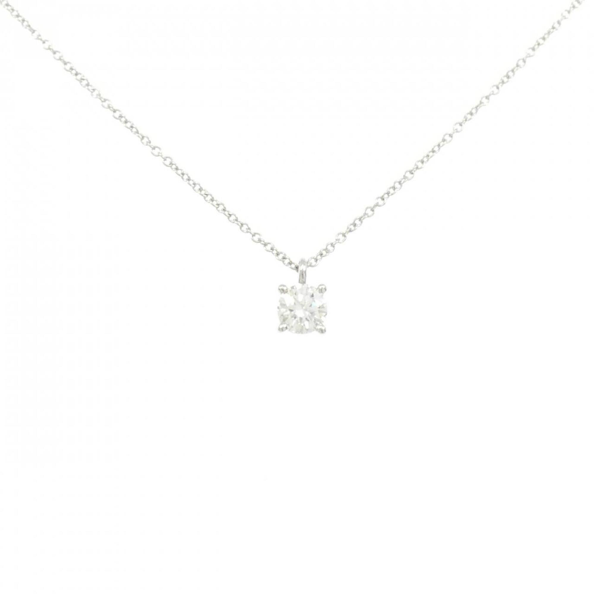 Tiffany & Co. Solitaire Necklace 0.50CT J VVS1 3EXT