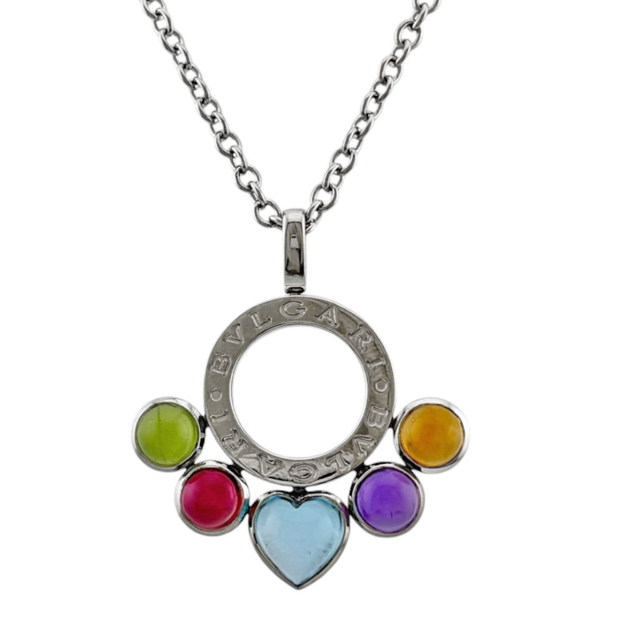 Bulgari Allegra Necklace, Bulgari, 18K White Gold, Women\'s, BVLGARI, Pre-owned