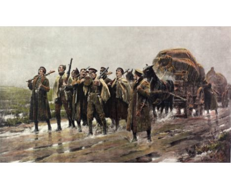 After J.C. DollmanPrint: "Tipperary, Its a long, long way to Tipperary," cold. print, Bristol (Frost & Reid) 1915, approx. 60