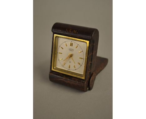 Vintage Angelus travelling clock 
