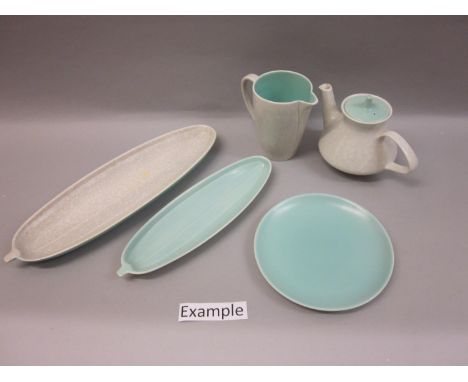 Large quantity of Poole Pottery dinner and tea ware 