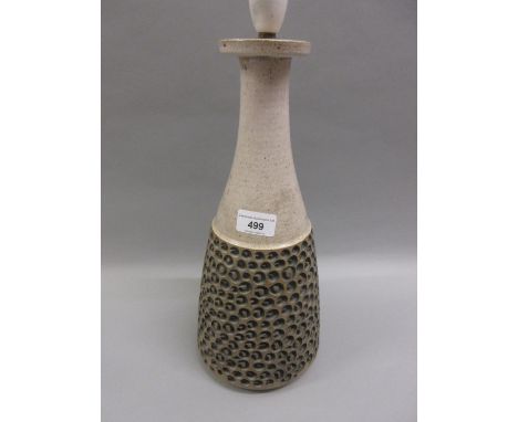 Poole Pottery Atlantis pattern table lamp 