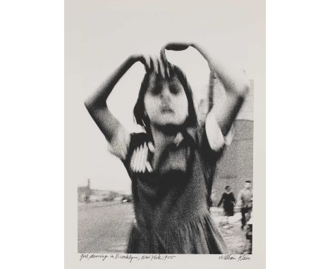 William Klein (American, b.1928)'Girl Dancing in Brooklyn';'Barbara in the 20s, Paris';'Group Palladium Ballroom';'Man Foregr