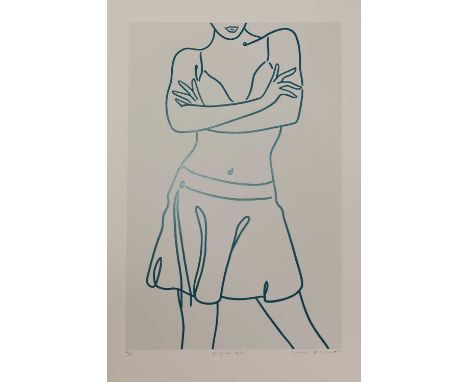 *Lucie Bennett (b.1972)'Air Force Blue', 2005;'Eve II' , 2005two screenprints in colour, each from an edition of 95 with 20 a