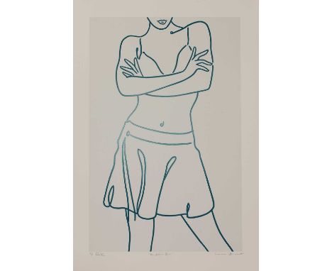 *Lucie Bennett (b.1972)'Air Force Blue', 2005;'Eve II' , 2005two screenprints in colour, each from an edition of 95 with 20 a