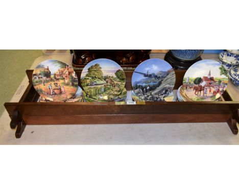 Collector's Plates - including Wedgwood Country Days, Royal Doulton Heroes Of The Sky, Royal Worcester Romance Of The Waterwa