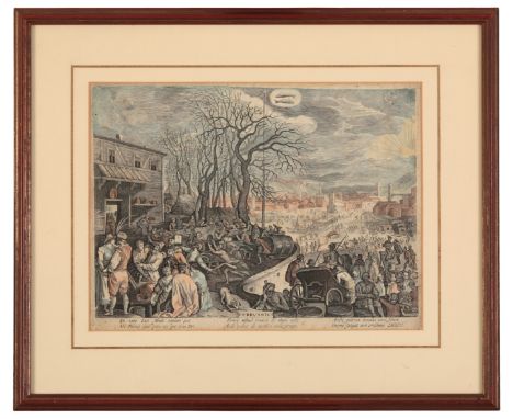 AEGIDIUS SADELER II (1570-1524) AFTER PIETER STEVENS II (c.1567-1624) 'Mensis XII Anni Solaris'the months of the year, each p