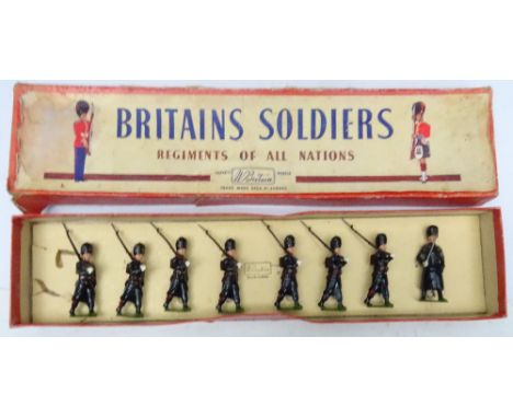 Britains set 2009 Belgian Grenadiers in original box (Condition Excellent, box Poor, end label missing) and Timpo Gis, one by