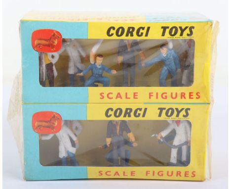 Corgi Toys trade Pack of six 1505 Garage Attendants for Corgi Kits, six scale figures per pack, in mint boxed condition, orig