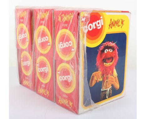 Corgi Trade Pack of six 2033 Animal The Muppet Show, in mint boxed condition, factory shrunk wrap has some tears.