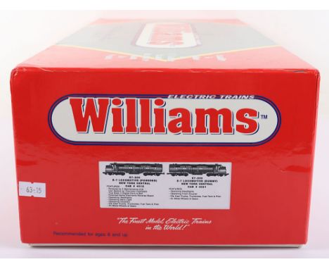 Williams 0 gauge E-7 New York Central 2-unit Diesel locomotives, 3-rail electric, powered engine No.4010 and dummy engine No.