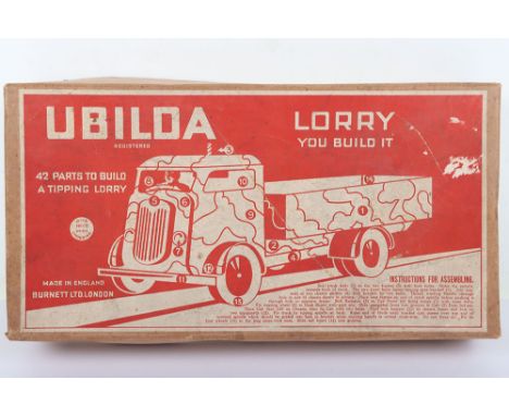 Scarce Ubilda Burnett Ltd London Army  Lorry  Empty Box, in excellent original condition.