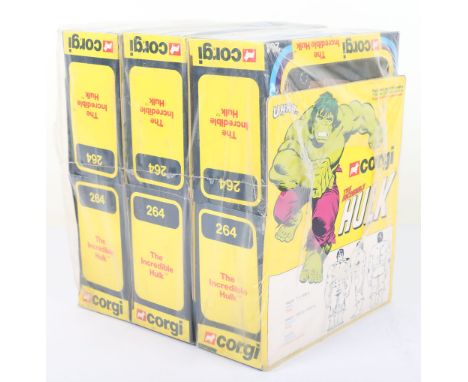 Corgi Trade Pack of six 264 The Incredible Hulk Mazda’s   in mint boxed factory shrunk wrap condition, unable to see colour v