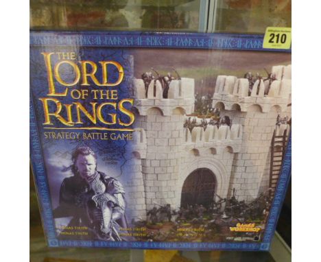 Games Workshop Lord of the Rings unopened Minas Tirith building, five piece - please see images for vendors listing 