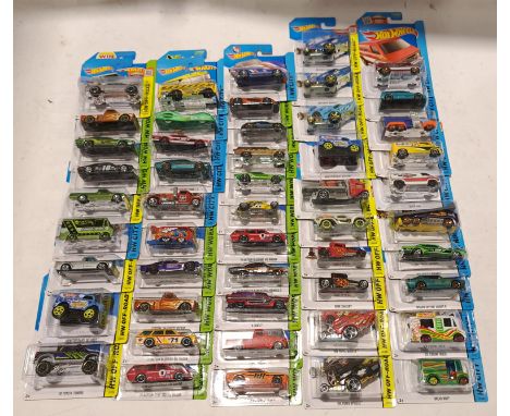 Mattel Hot Wheels, a boxed Group of Mainline Vehicles. Includes HW Workshop with others. Although unchecked for completeness 