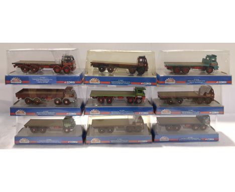 Corgi, a boxed Group of 1:50 Scale "Marques of Distinction" Series Vehicles. Conditions appear Good to Excellent in Good boxe