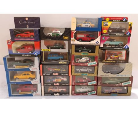 Saico, IXO, Verem &amp; Similar, a boxed Group of Mixed Scale Commercial Vehicles. Although unchecked for completeness condit