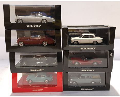 Minichamps, a boxed Group of 1:43 Scale Commercial Vehicles. Unchecked for completeness although unchecked for completeness c