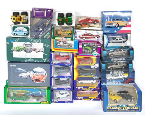 Corgi, Gama, Ertl, Conrad &amp; similar, a boxed Car &amp; similar group.&nbsp; Although unchecked for completeness condition