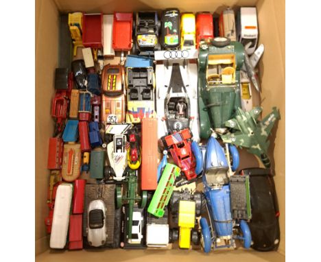 Bburago, Majorette &amp; Similar, a unboxed Group of Commercial Vehicles. Although unchecked for completeness condition appea