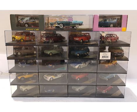 Vitesse, a boxed Group of Scale Commercial Vehicles. Includes L150 Renault 4 "Cross" 1978 with others. Although unchecked for