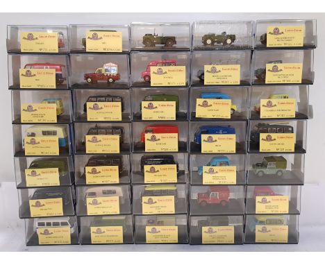 Oxford Diecast, a boxed Group of 1:43 Scale Roadshow Series Vehicles. Unchecked for completeness condition appears Good to Go