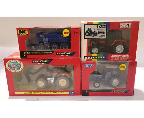 Britains, a boxed 1:32 Scale Tractor &amp; Equipment Group. Includes 42794 Ford 6600 Tractor with others. Although unchecked 