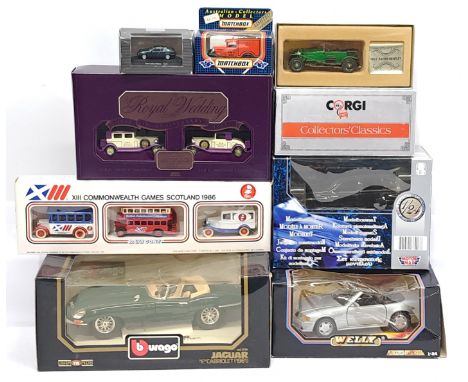 Corgi, Matchbox, Bburago, Lledo &amp; similar, a boxed Car, Commercial &amp; similar group. &nbsp;Although unchecked for comp