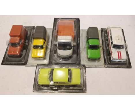 Russian Diecast, a boxed Group of 1:43 Scale Vehicles. Although unchecked for completeness condition appears Good to Good Plu