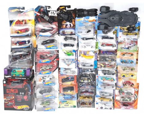 Mattel Hot Wheels &amp; similar, a Blister Pack &amp; unboxed TV &amp; Film related group. &nbsp;Includes Remote Control Batm