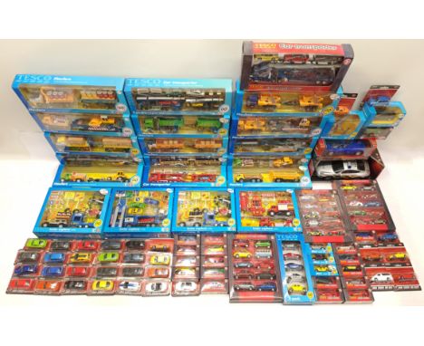 Atlas, a boxed Group of Commercial Vehicles with Bonus Gifts. Includes Classic Fire Engine Series with others. Although unche