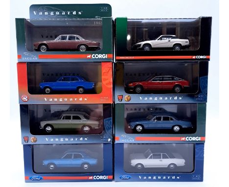 Corgi Vanguards, 1:43 scale, a boxed Car group comprising of Ford Collection, MG Collection, Jaguar Collection and similar, t