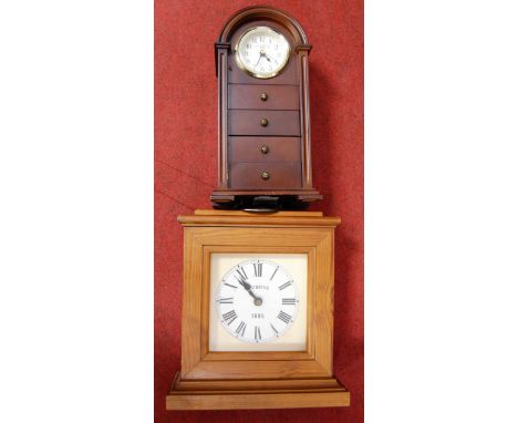 A single box to include Salter Scales, mantel clock, Royal Albert plate etc