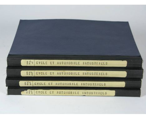Cycle et Automobile Industriels. A complete year of the weekly issues of this Parisian newspaper for 1913,  the 'Organe Offic