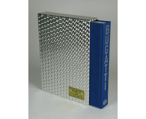 Bugatti Magnum by Hugh Conway, 1989,  retaining its distinctive engine-turned slipcase and chassis plate numbered 1673. A com