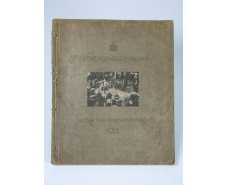 The Prince Henry Tour - 1911. A cord-tied large 8vo brochure for this and other events, 144pp, 1912.  With excellent monochro