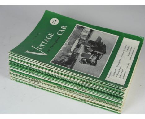The Vintage and Thoroughbred Car. An almost complete run of the monthly issues, lacking only three issues from Volume 1 (No.1