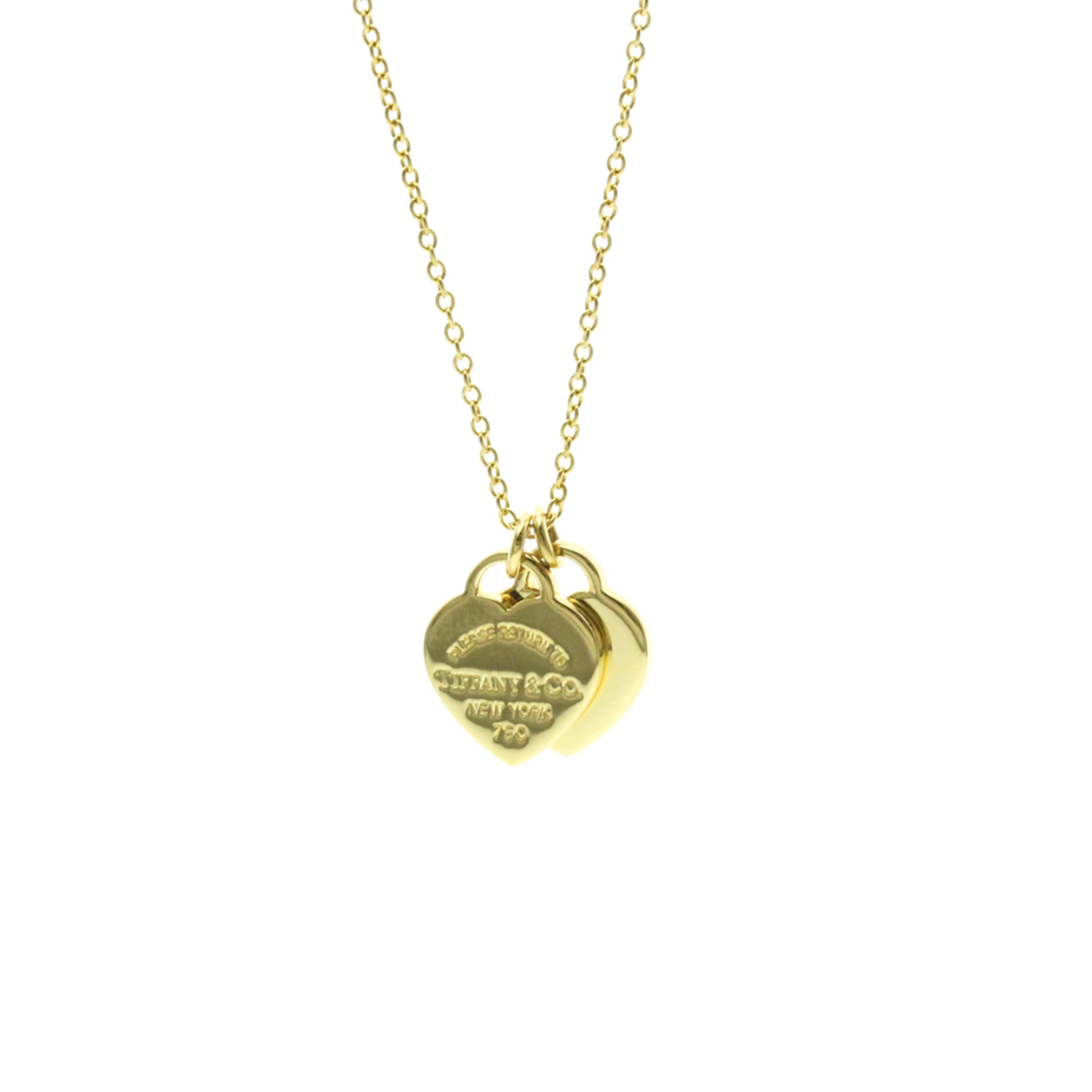 Tiffany Return To Tiffany Yellow Gold (18K) No Stone Men,Women Fashion Pendant Necklace (Gold)