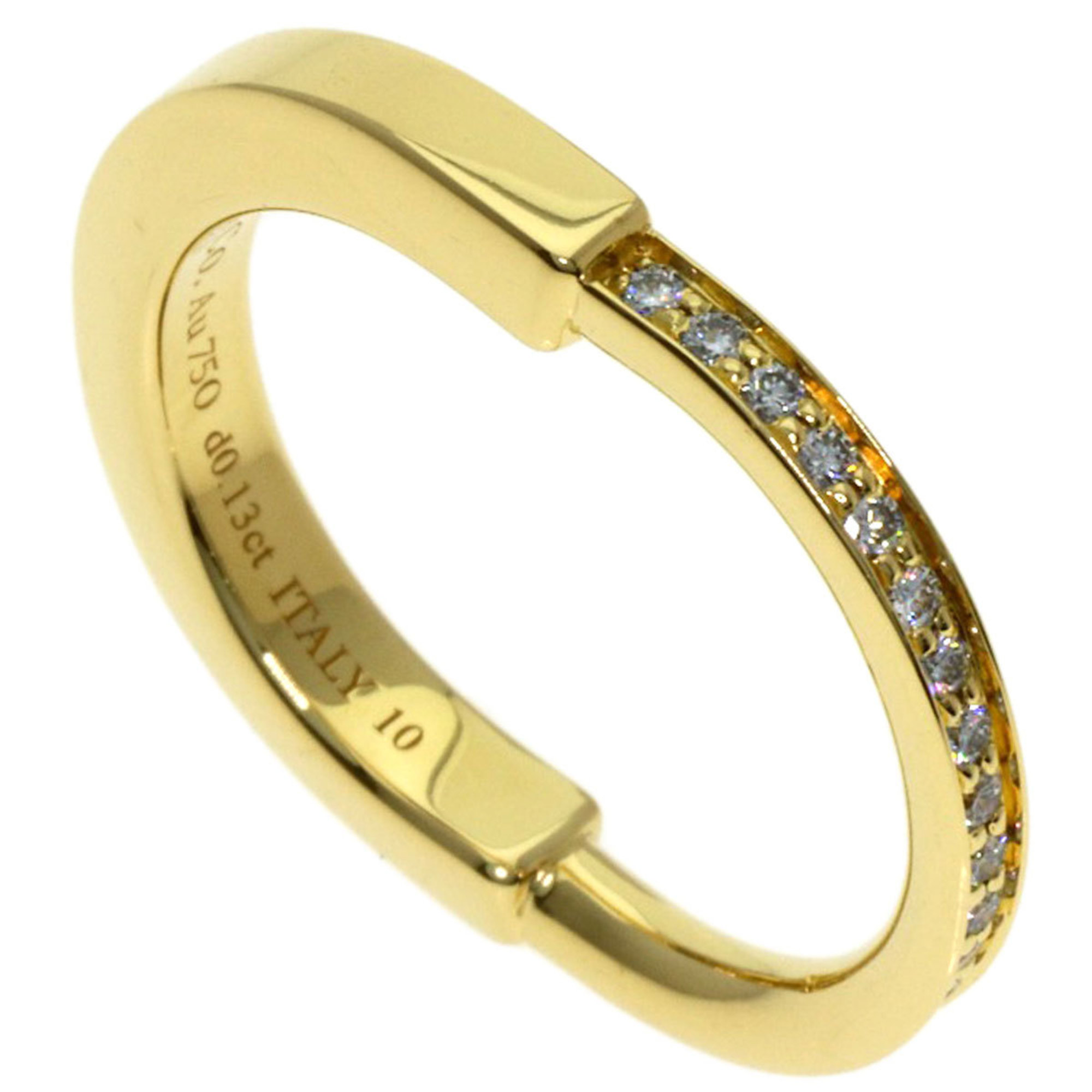 Tiffany & Co. Rock Diamond Ring, 18K Yellow Gold, Women\'s.