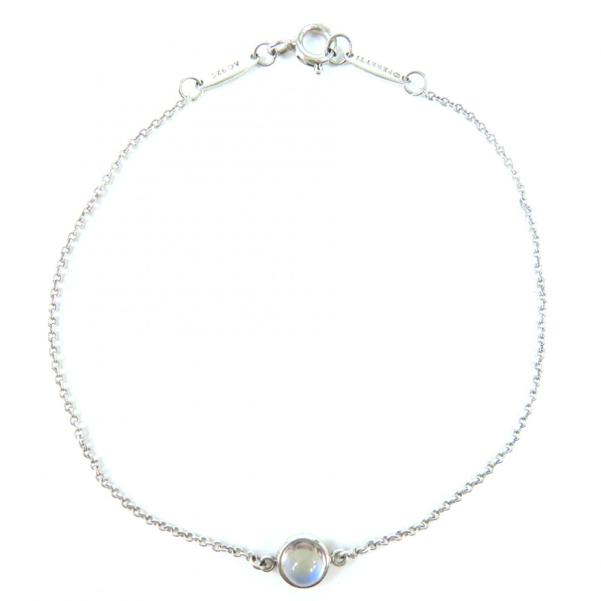 TIFFANY&Co. Tiffany & Co. By the Yard Elsa Peretti AG925 Bracelet, Silver, with Box and Dust Bag, Ma