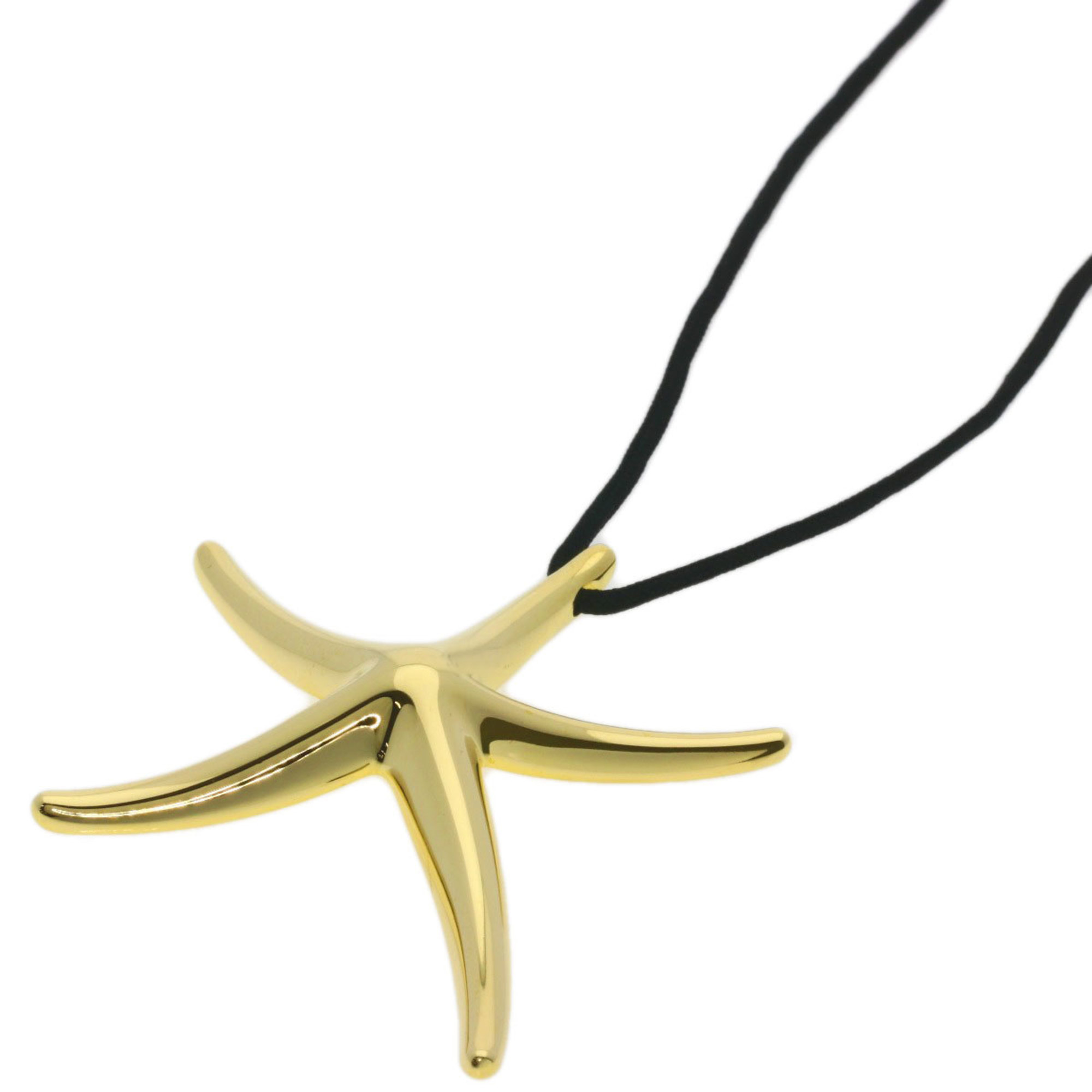 Tiffany & Co. Starfish Necklace, 18K Yellow Gold, Women\'s.