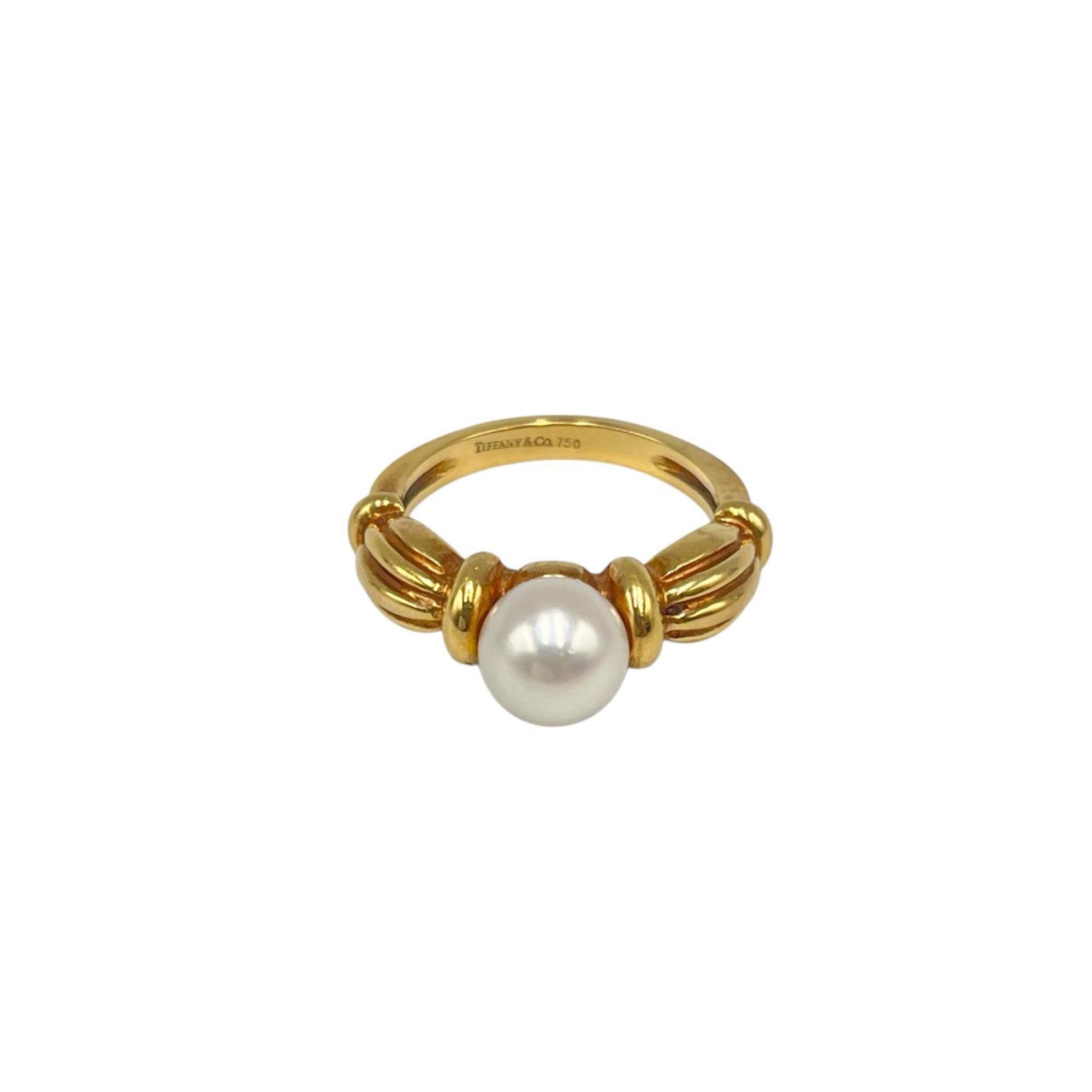 Tiffany & Co. Pearl Ring in 18K Yellow Gold for Women