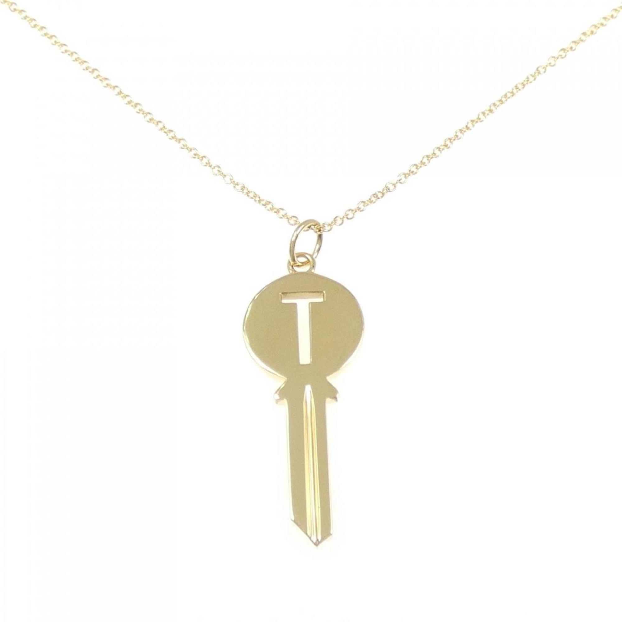 Tiffany Modern Key Round Necklace