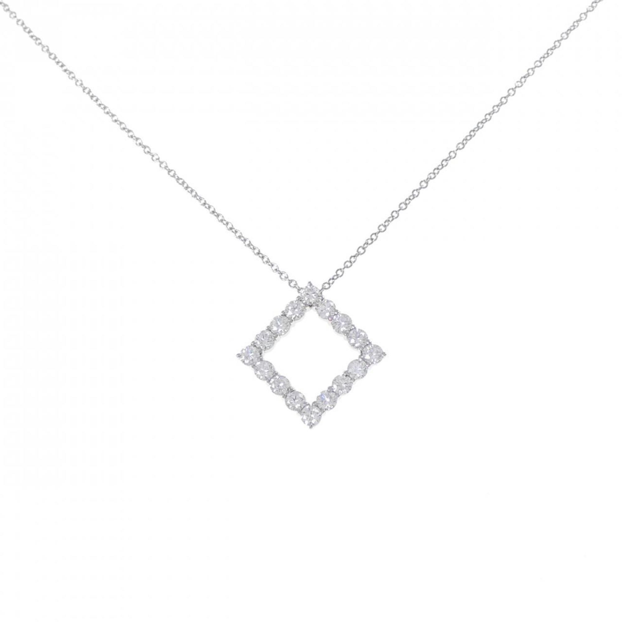 Tiffany Open Square Necklace