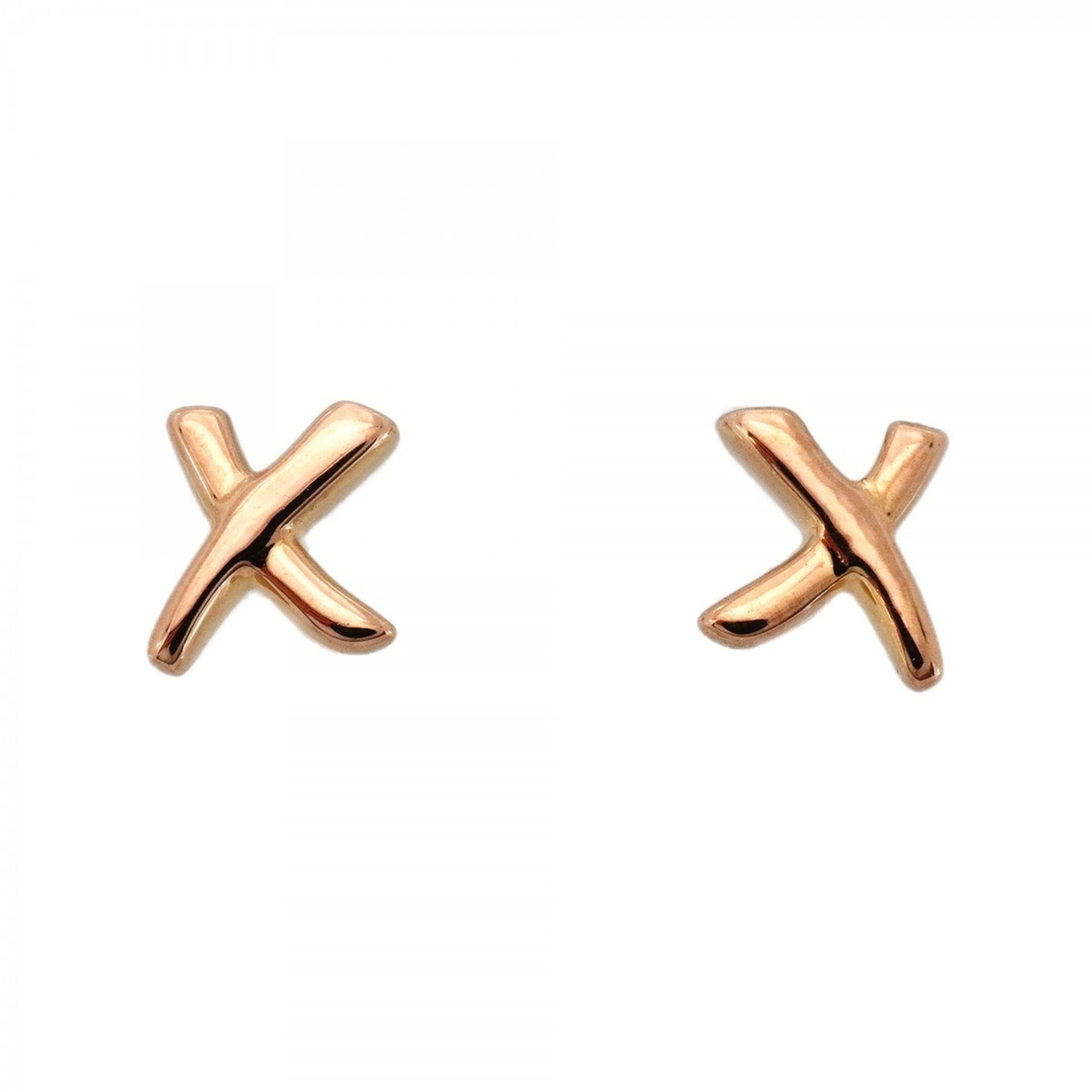 Tiffany & Co. Kiss Earrings, 18K Pink Gold, Women\'s