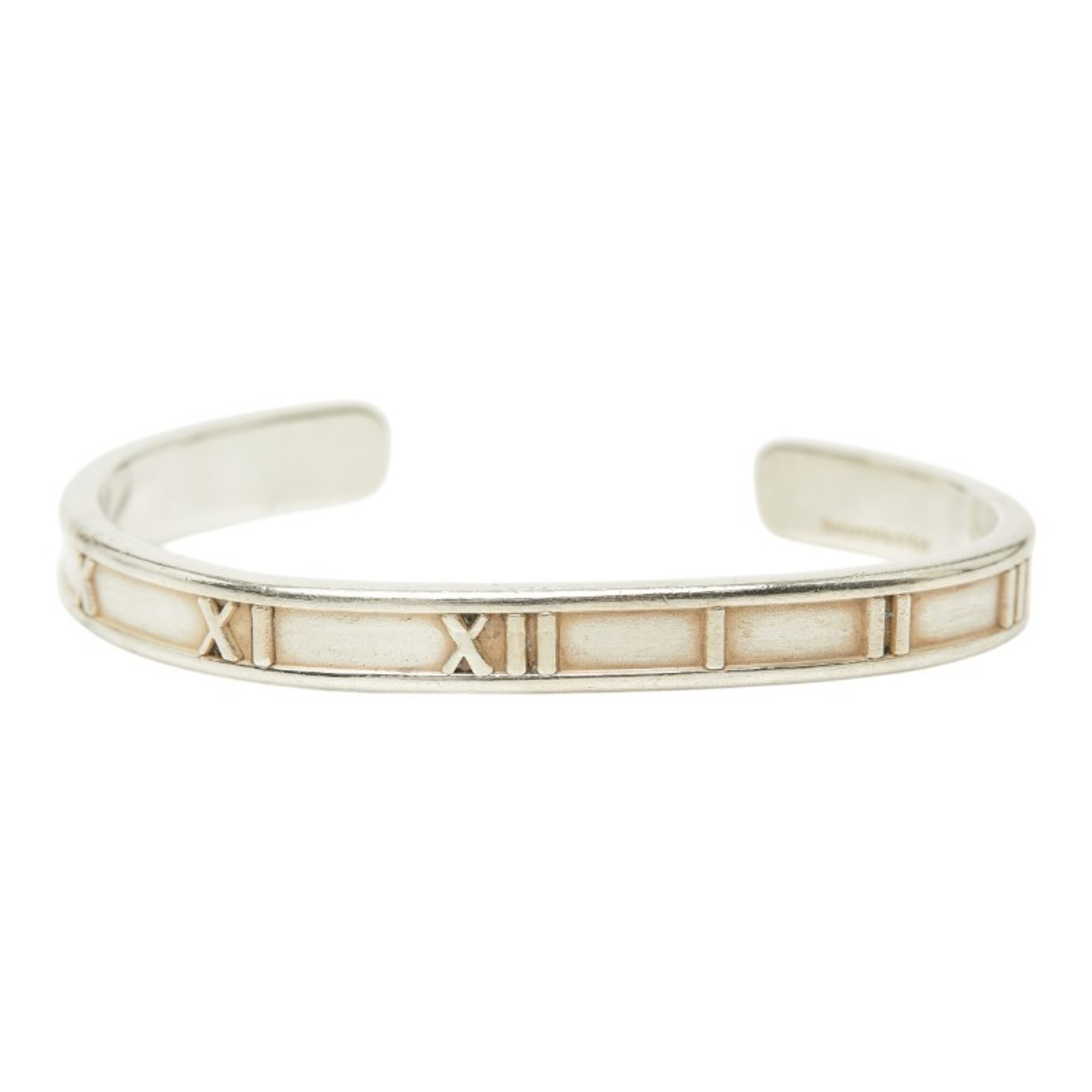 Tiffany & Co. Atlas Bangle Bracelet, SV925 Silver, Women\'s.